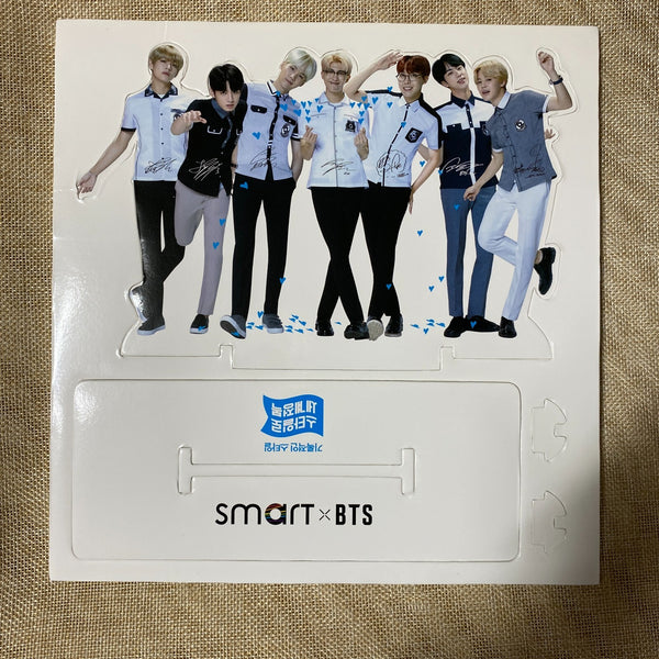 BTS All Member [ SMART x BTS ] Official Paper Stand, 24x25cm / New, Rare / Gift