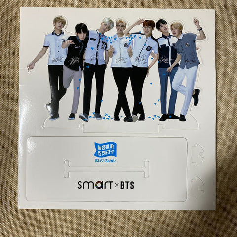 BTS All Member [ SMART x BTS ] Official Paper Stand, 24x25cm / New, Rare / Gift