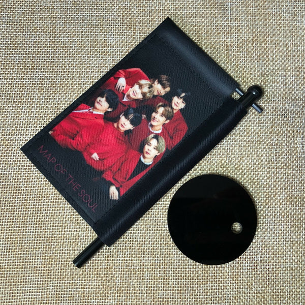 BTS GROUP [ Map of the Soul ON:E ] Official Mini Flag, ONE / New / Gift