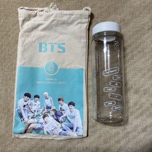 BTS [ 2nd Muster 96151 ] Official BOTTLE SET 17520 Pouch / New, Rare / Gift