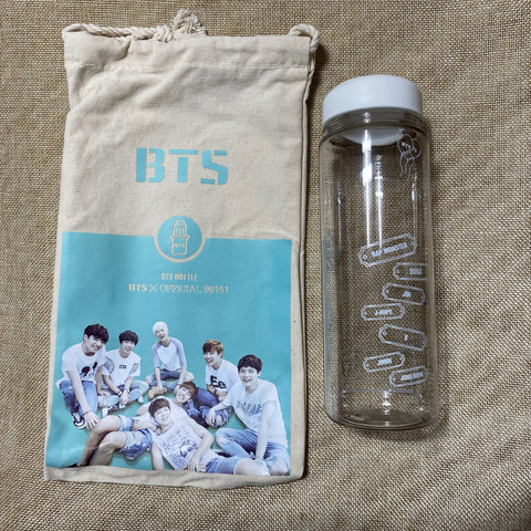 BTS [ 2nd Muster 96151 ] Official BOTTLE SET 17520 Pouch / New, Rare / Gift