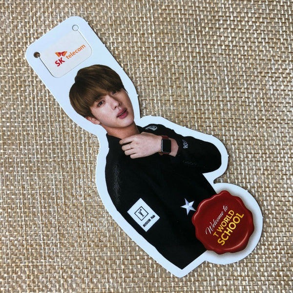 BTS JIN [ SKT ] Official Bookmark Limited Edition Photocard / New / Gift