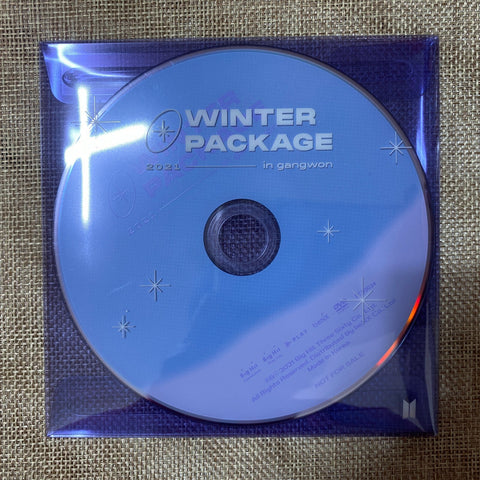 BTS GROUP [ Winter Package 2021 DVD ] Official DVD Only / New, Rare / Gift