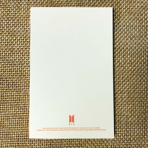 BTS SUGA [ Butter ] Official Folded Message Card Photocard / New / Gift