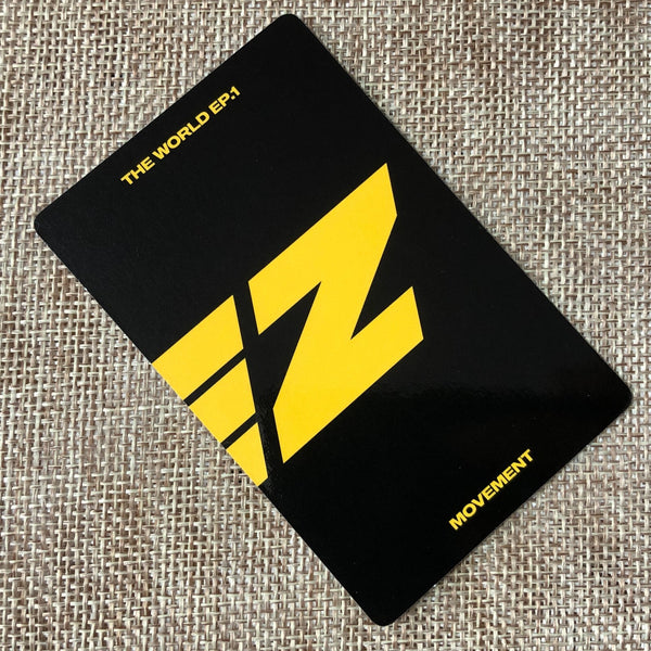 ATEEZ JONGHO [THE WORLD EP.1 : MOVEMENT] Official Photocard, Diary Ver. / Gift