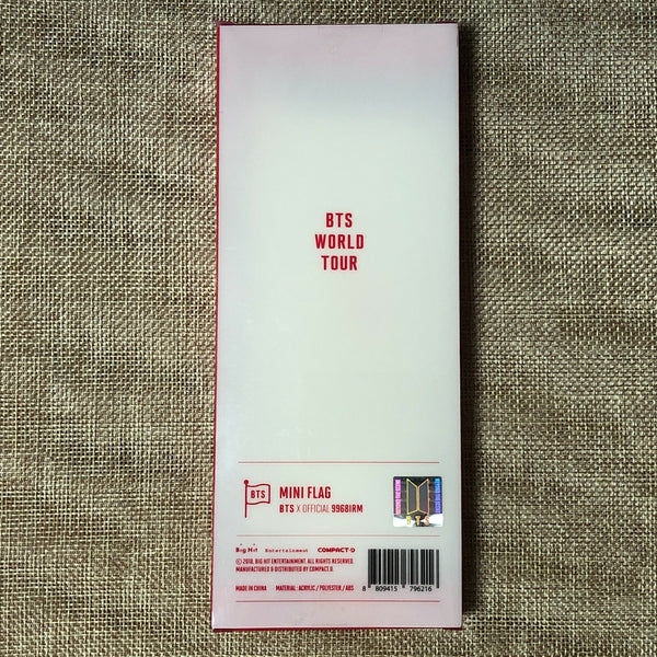BTS RM [ Love Yourself The Final Tour ] Official Mini Flag, Speak / New / Gift