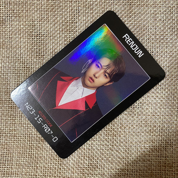NCT 2020 Renjun [RESONANCE Pt.2] Official Photocard, Arrival Access Card / Gift