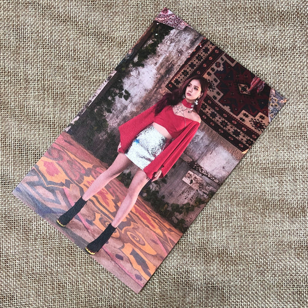 BLACKPINK JISOO #2 [Pop-Up Store As If It's Your Last] Official Postcard / Gift