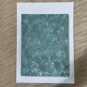 BTS SUGA [2019 Fistbump Exhibition in Seoul] Dive Poster Set / New, Rare / Gift
