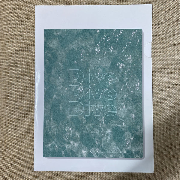 BTS SUGA [2019 Fistbump Exhibition in Seoul] Dive Poster Set / New, Rare / Gift