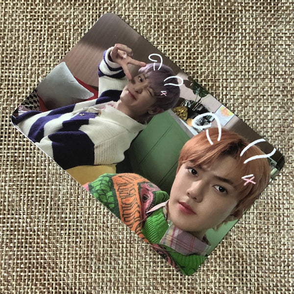 EXO-SC SEHUN CHANYEOL [ 1 Billion Views ] Official Photocard, 1st / New / Gift