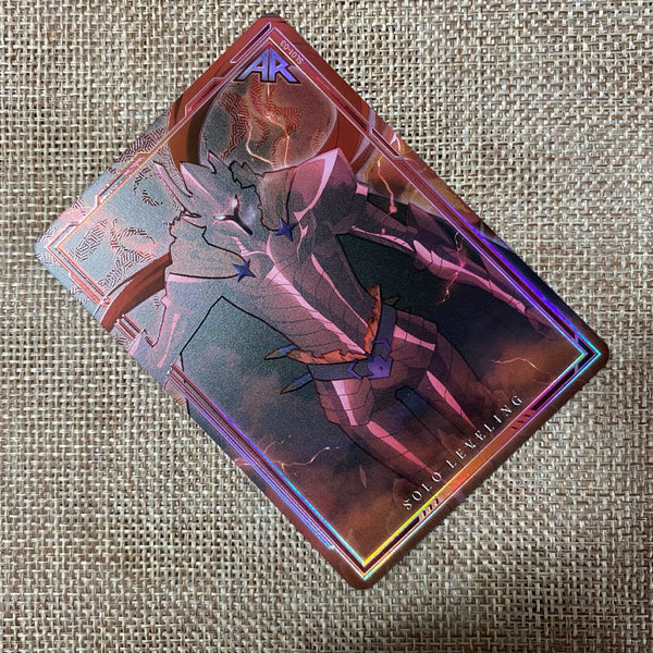 Solo Leveling SL01-03 IGRIS / AR Card (1pc), Authentic Super Rare / New / Gift