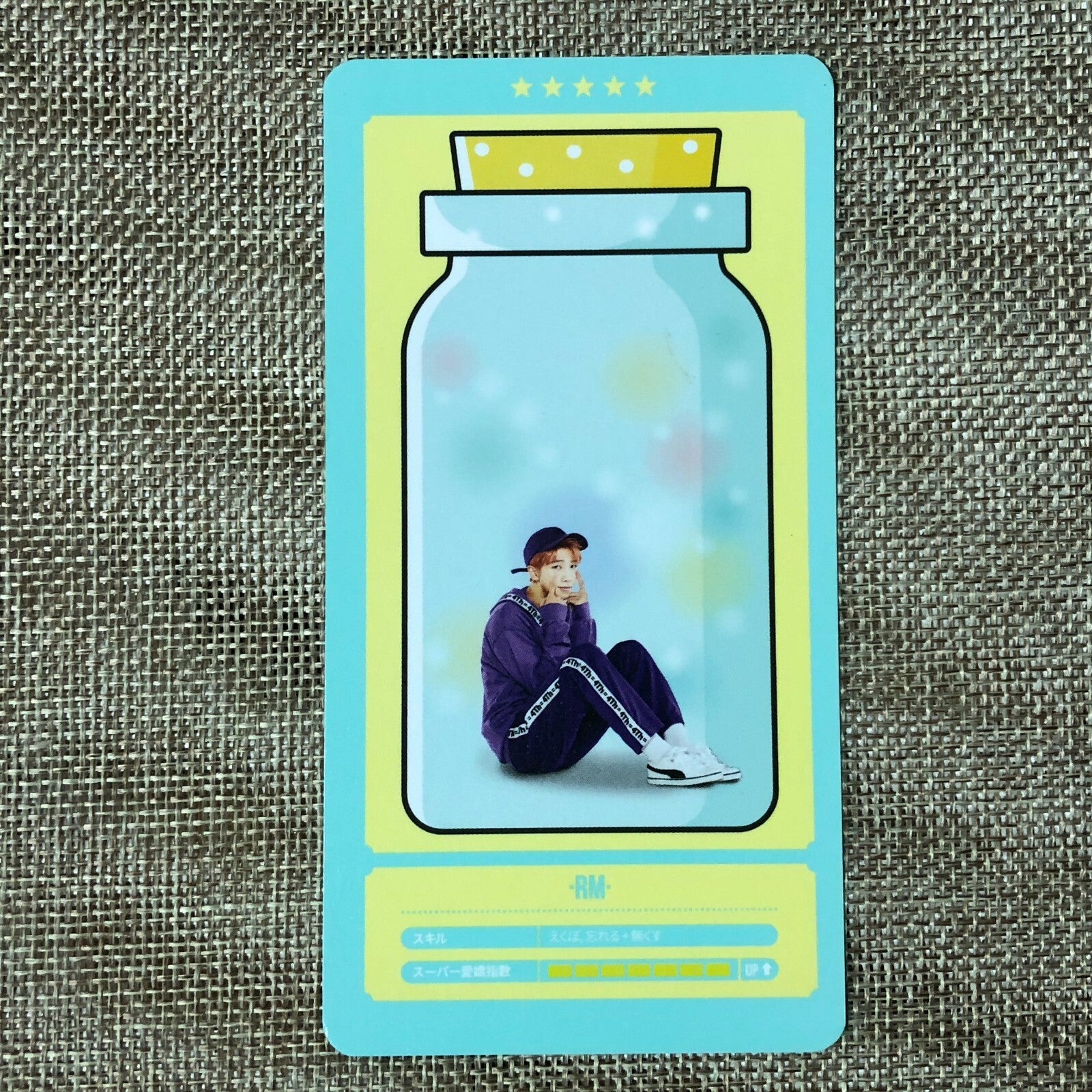 BTS RM #5 [4th Muster Happy Ever After JAPAN] Official Cloud Photocard / Gift
