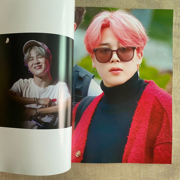 BTS JIMIN V JK [TIED UP Exhibition] Photobook, 112 pg 21x29 cm / New, Rare /+G