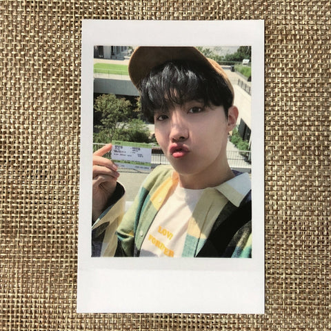 BTS J-HOPE [ 2021 Season's Greetings ] Official Polaroid Photocard / New / Gift