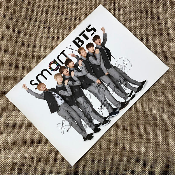BTS GROUP #8 [BTS X Smart Uniform Promotional] Official Photo / New, Rare / Gift