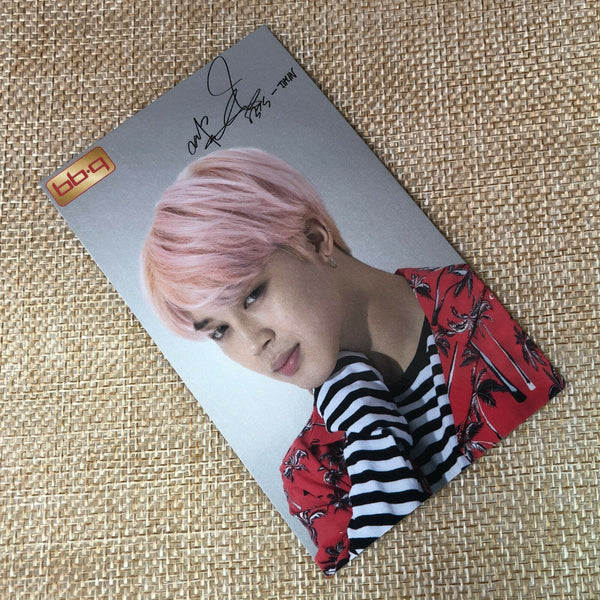 BTS JIMIN #2 [ BBQ ] Official Photocard / New / Gift