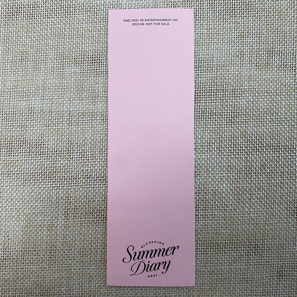 BLACKPINK JISOO LISA [2021 Summer Diary] Official 4cut Photo Photocard / Gift