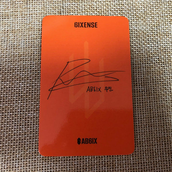 AB6IX PARK WOOJIN [ 6IXENSE ] Official Photocard, 1st Album / New, Rare / Gift