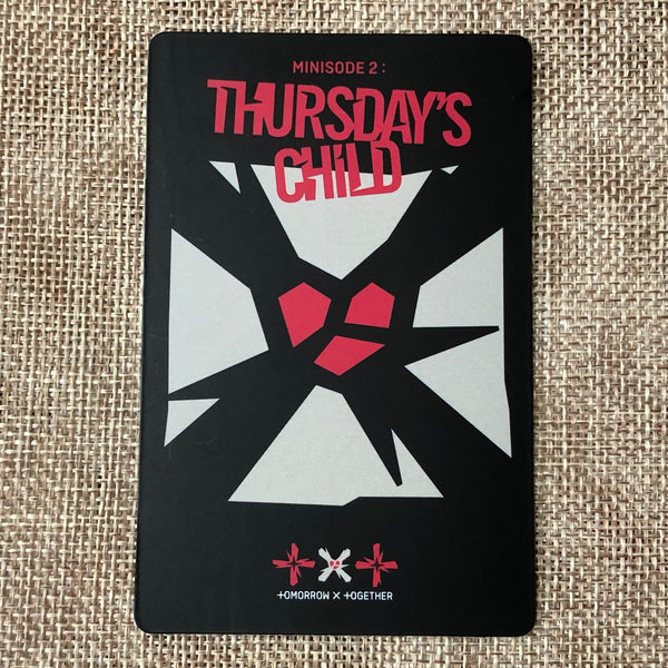 TXT SOOBIN [Minisode 2 Thursday's Child] Official Lenticular Photocard / Gift