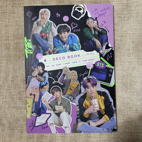 BTS GROUP [ 2022 Deco KIT ] Official Photobook Deco Book /New, Rare / Gift