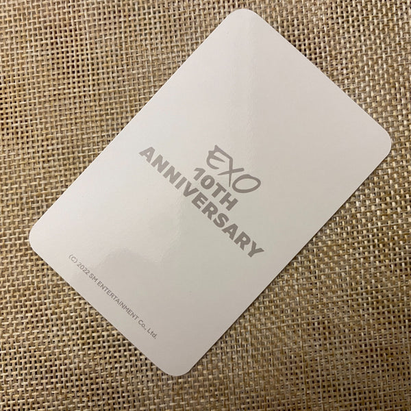 EXO CHEN #3 [10th Anniversary Limited Ed.] Official Photocard / New, Rare / Gift