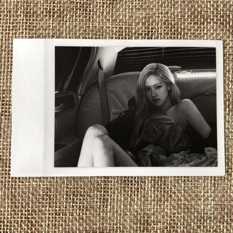 BLACKPINK ROSE #5 [ -R- ] Official Polaroid Photocard, 1st Single / New / Gift