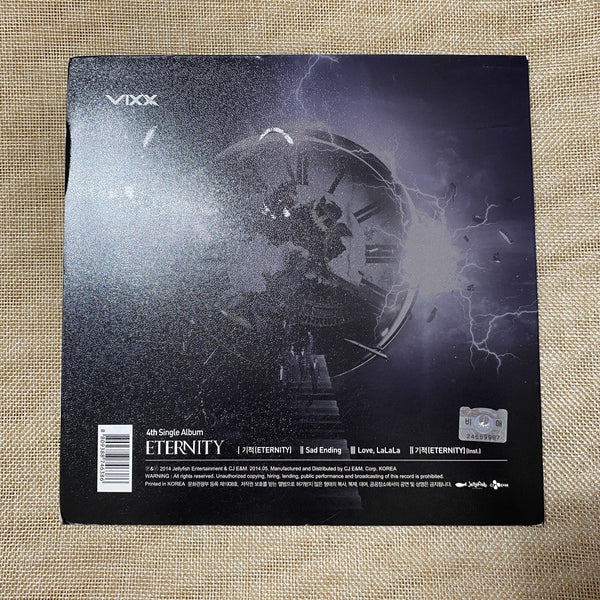 VIXX [Eternity] Hand Signed Autographed Album with Photocard Set / Promo / Mint