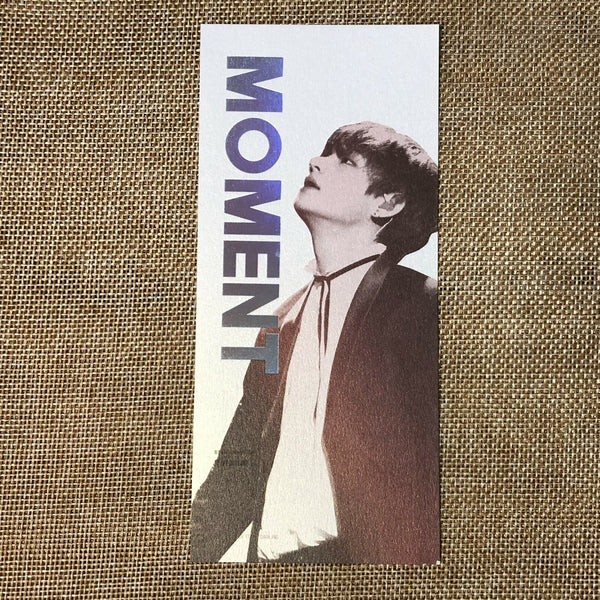 BTS V [ The Moment Exhibition ] Ticket Photocard / New, Rare / Gift