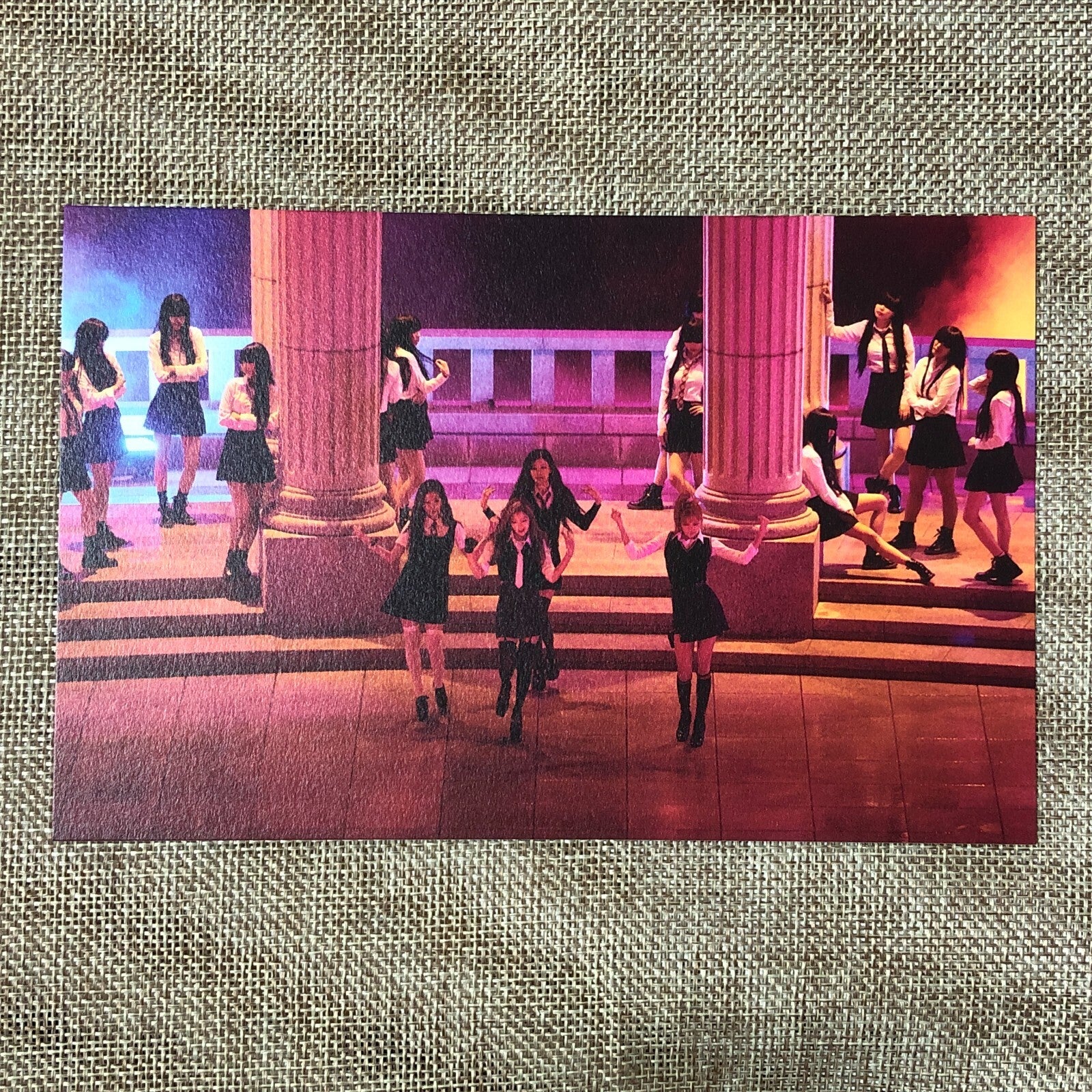 BLACKPINK GROUP #9 [Pop-Up Store As If It's Your Last] Official Postcard / Gift