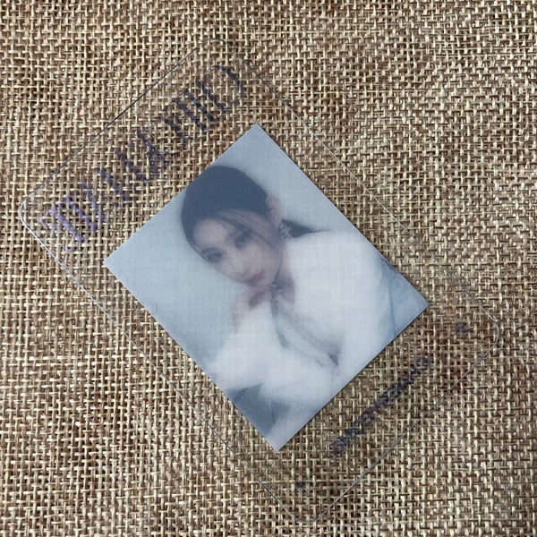 ITZY CHAERYEONG [ CHECKMATE ] Official Clear Photocard / New / Gift