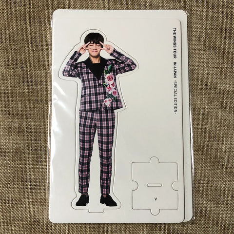 BTS V [ The Wings Tour in Japan Special ] Official MD Paper Stand / New / Gift