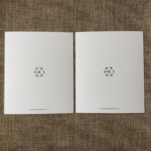 EXO LAY [ EX'ACT ] Official Polaroid Photocard Set of 2, Postcard / New / Gift