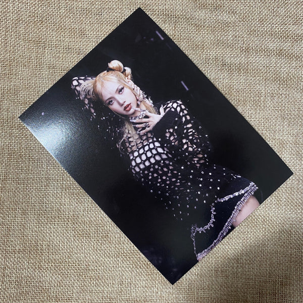 BLACKPINK LISA #1 [Born Pink] Official Large Photocard Postcard, Box Ver. / Gift