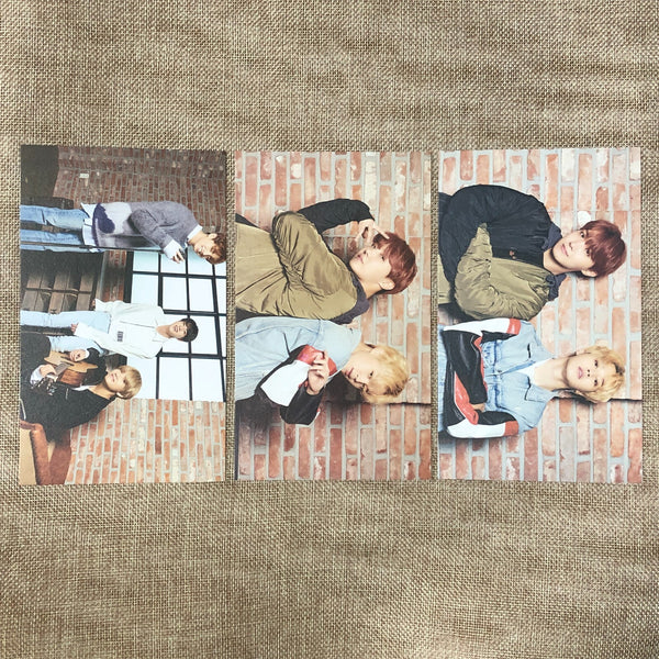 BTS GROUP #3 [ BTS X MEDIHEAL ] Official Postcard Full SET of 14 / New / Gift