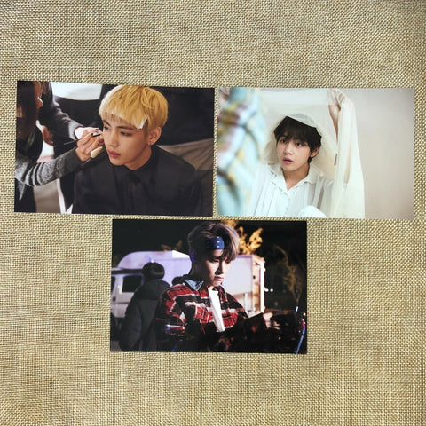 BTS V #24 [ Oh, always Exhibition ] Official Live Photo Set of 3 / New / Gift