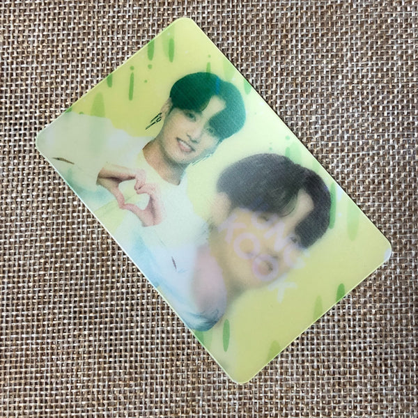 BTS JUNGKOOK [ Chilsung Cider ] Official Lenticular Photocard / New, Rare / Gift