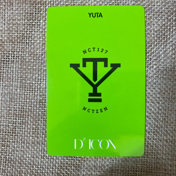 NCT Dream YUTA #2 [ 2019 Dicon Custom Book ] Official Photocard / New / Gift