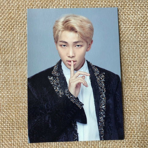 BTS RM 2/6 [ The Wings Tour Final Concert ] Official Mini Photocard / New / Gift