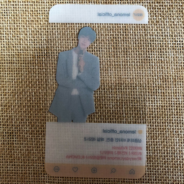 BTS JIN [ Lemona Vitamins ] Transparent Official Photocard / New, Rare / Gift