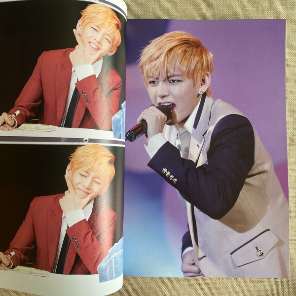 BTS V [Love Revolution Exhibition Photobook] 182 pg, 21x29 cm / New, Rare / Gift