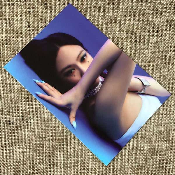 BLACKPINK JENNIE #5 [ THE ALBUM ] Official Postcard, 1st Full Album / New / Gift