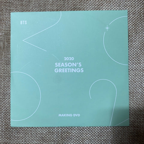 BTS [ 2020 Season's Greetings ] Official DVD Only / New, Rare / Gift
