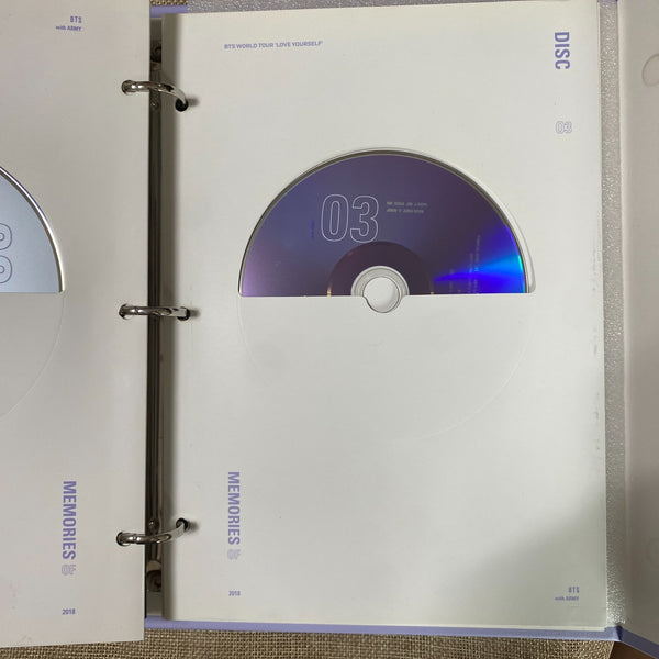 BTS [ Memories of 2018 ] Official DVD Set, Korean, No PC / Mint, Rare / Gift