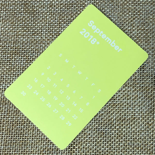 NCT 127 WINWIN [ 2018 Season's Greetings ] Official Photocard / New / Gift