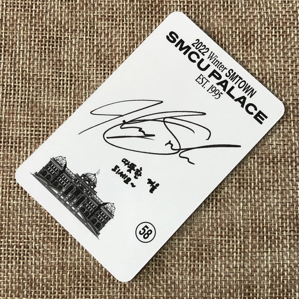 NCT 127 JOHNNY [2022 Winter SMTOWN SMCU PALACE] Official Photocard / New / Gift