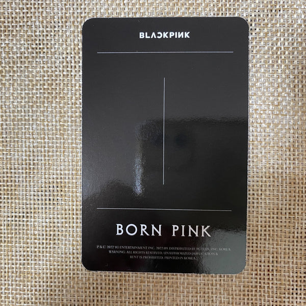 BLACKPINK JENNIE [Born Pink] Official Photocard, Box Set Ver. / New, Rare / Gift