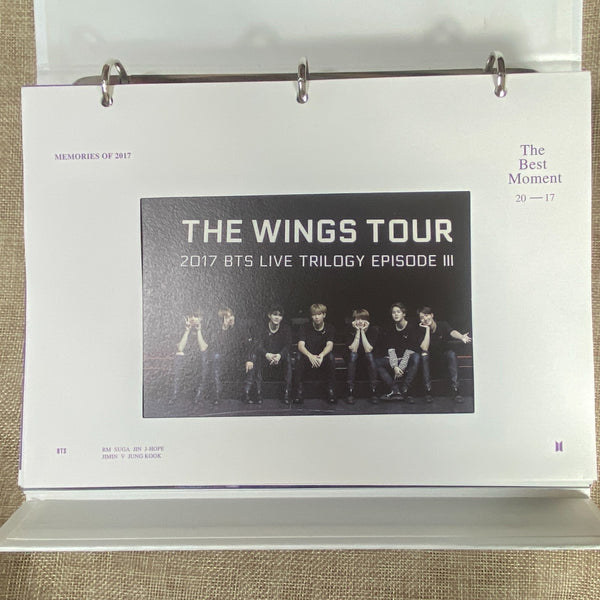 BTS [ Memories of 2017 ] Official DVD Set, Korean, No PC / Mint, Rare / Gift