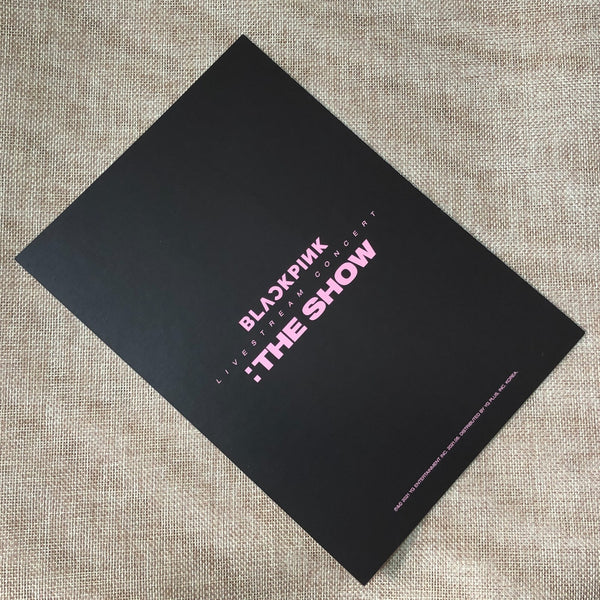 BLACKPINK ROSE #2 [ THE SHOW DVD ] Official Postcard Poster / New / Gift