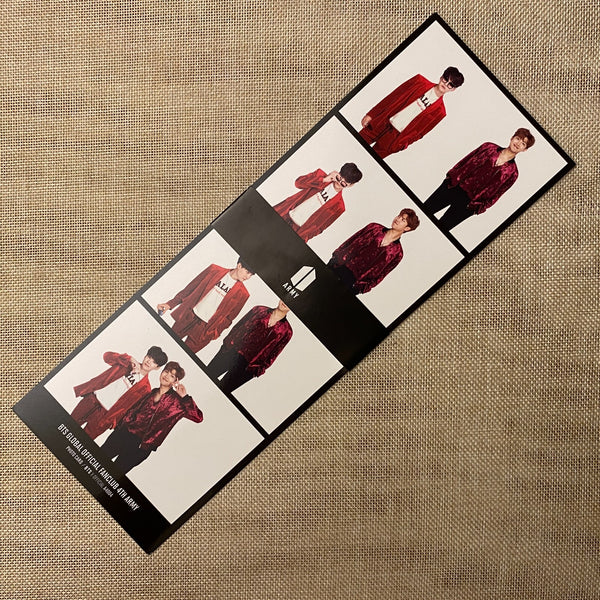 BTS [ GLOBAL FAN CLUB 4th ARMY ] Official Photocard Set, 4 Cut / New / Gift